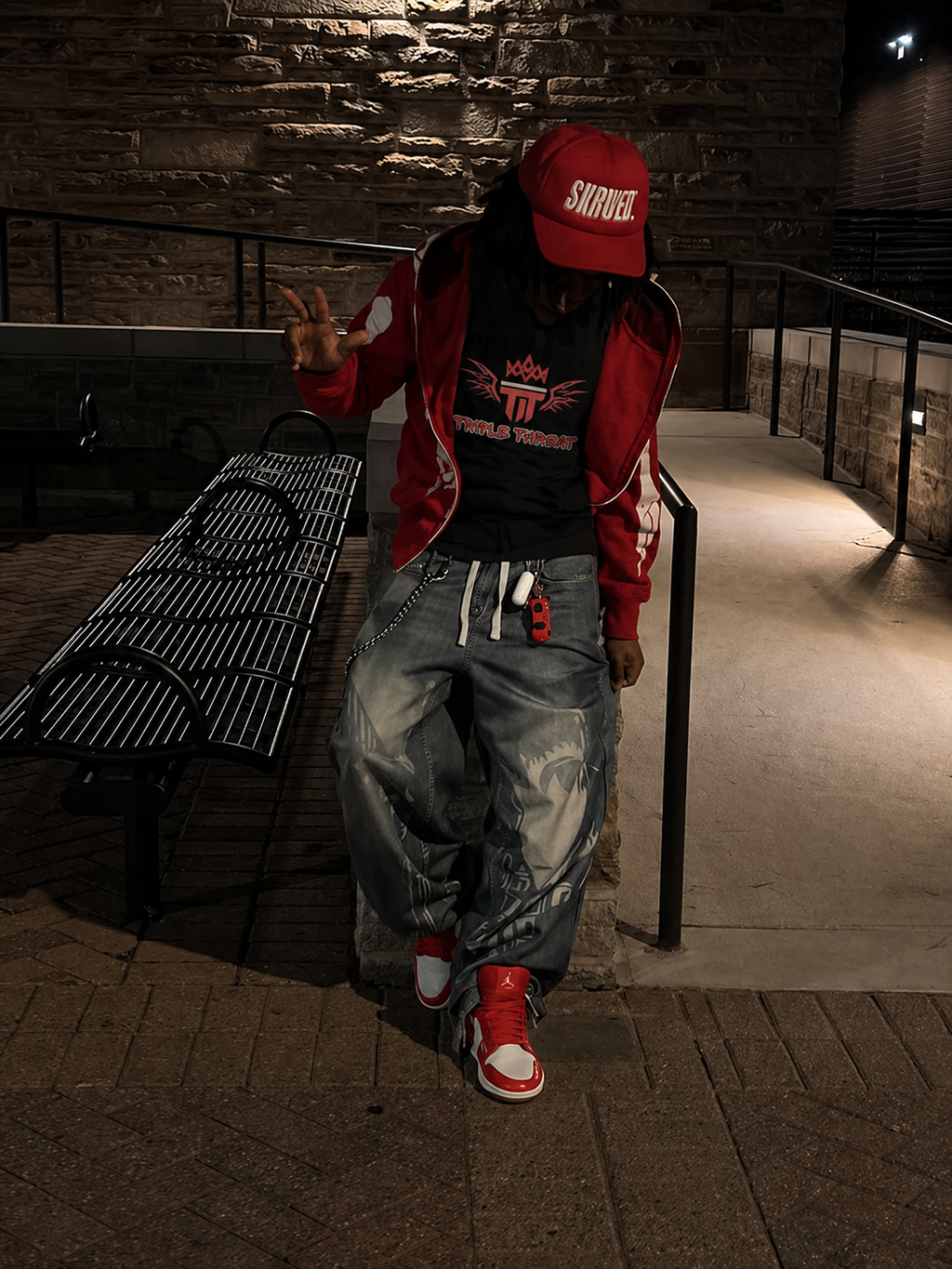 Gray and Red TT