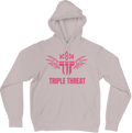 Gray and Pink Hoodie