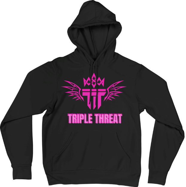 Black & Pink Hoodie
